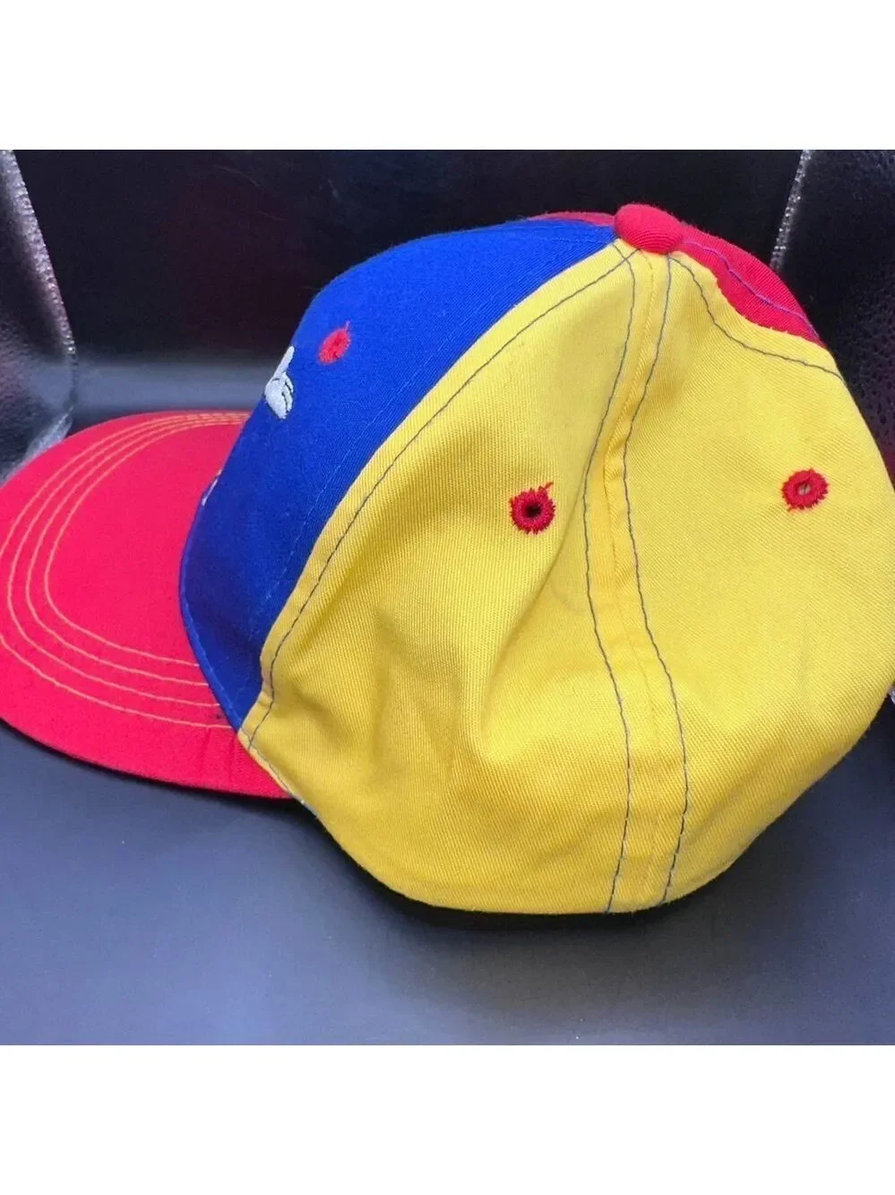 RARE Vintage Mickey’s For Kids Stuff Single Stitch Primary Colors Baseball Cap